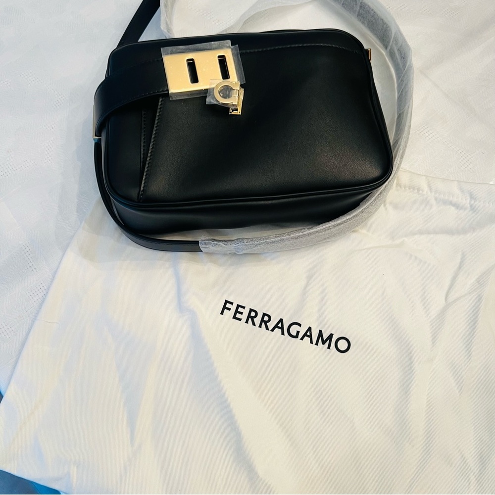 Ferragamo Gancini Camera Bag